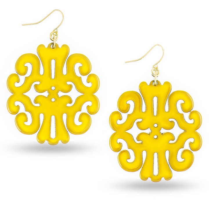 ZENZII Jewelry - Wholesale Dangle Earrings - Uptown Swirl Earring15