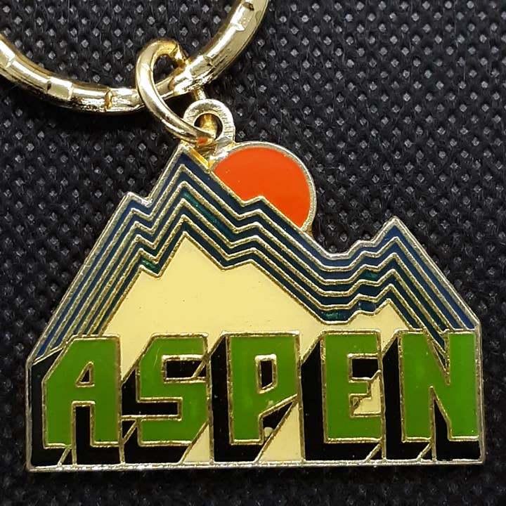 Keychain - Vintage Aspen for wholesale by Fantastic Souvenirs, Gifts & Collectibles