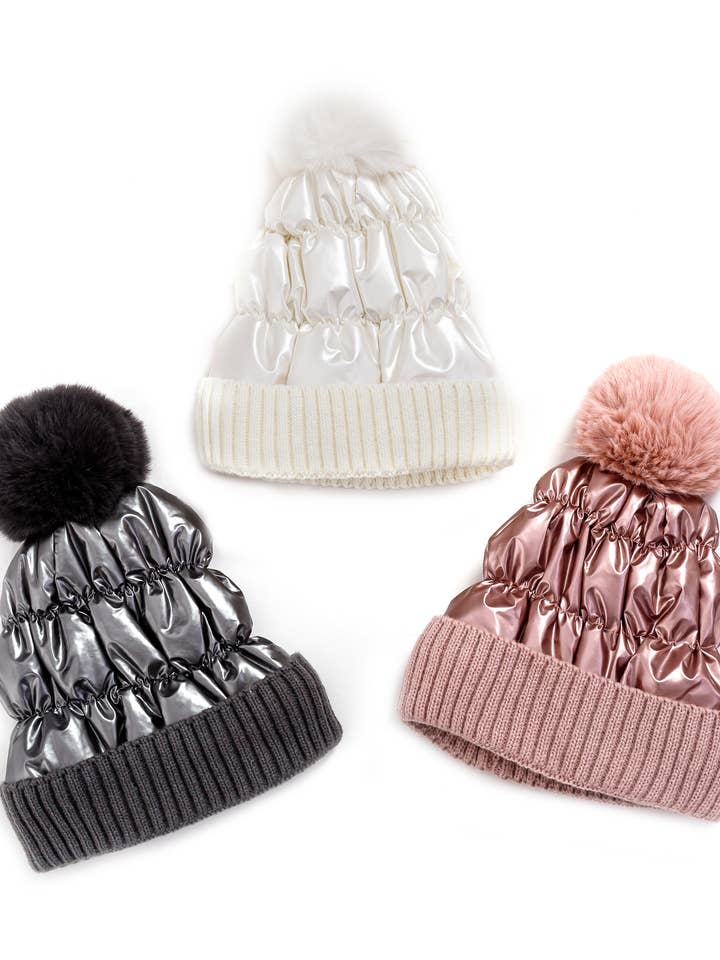 Berretti invernali imbottiti (WBN-P30) per la vendita all'ingrosso da parte di Imagine Imports