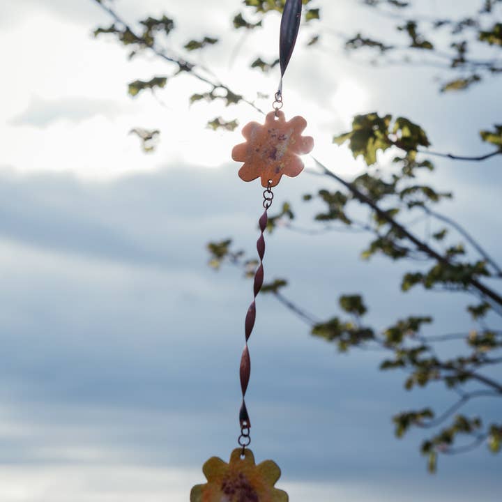 Clever Goods by Annabelle Noel Designs – wholesale Utomhusdekor – Koppar emalj trädgård kedja1