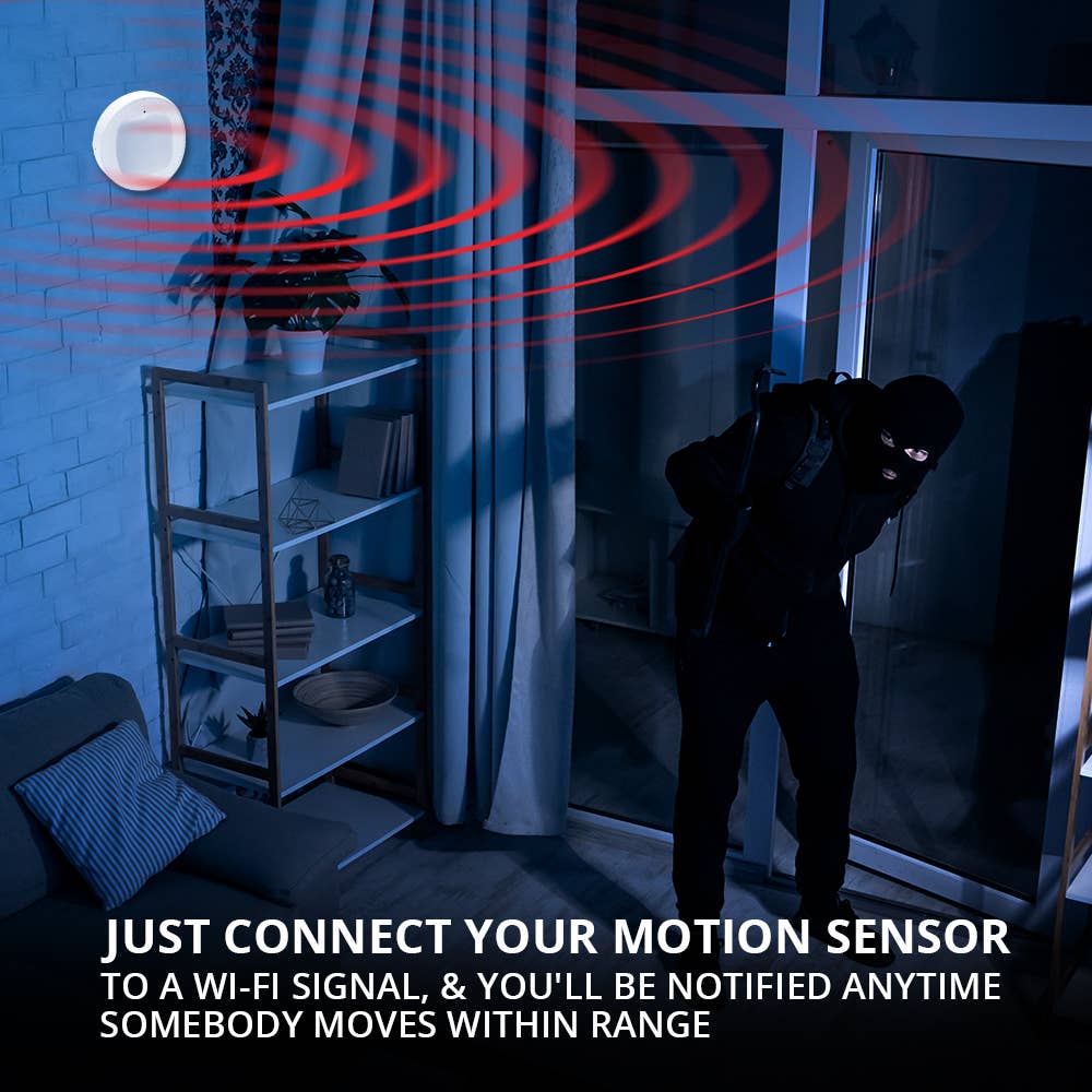 WBM LLC - Wholesale Small/Handheld Appliance - WBM SMART Motion, Battery-Powered, No Hardwiring, Indoor Use11