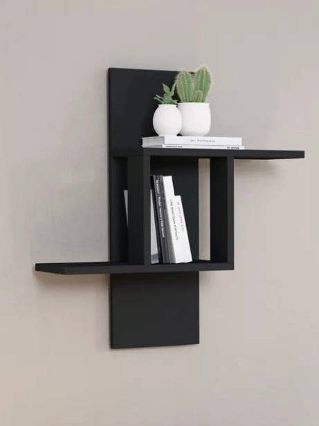 Contemporary Floating Wall Mounted Bookshelf Wood Wall Mounted Bookcase Wood Bookcase Shelf Trending Bathroom Modern Decor Shelving Unit for wholesale by River Heights Salvage
