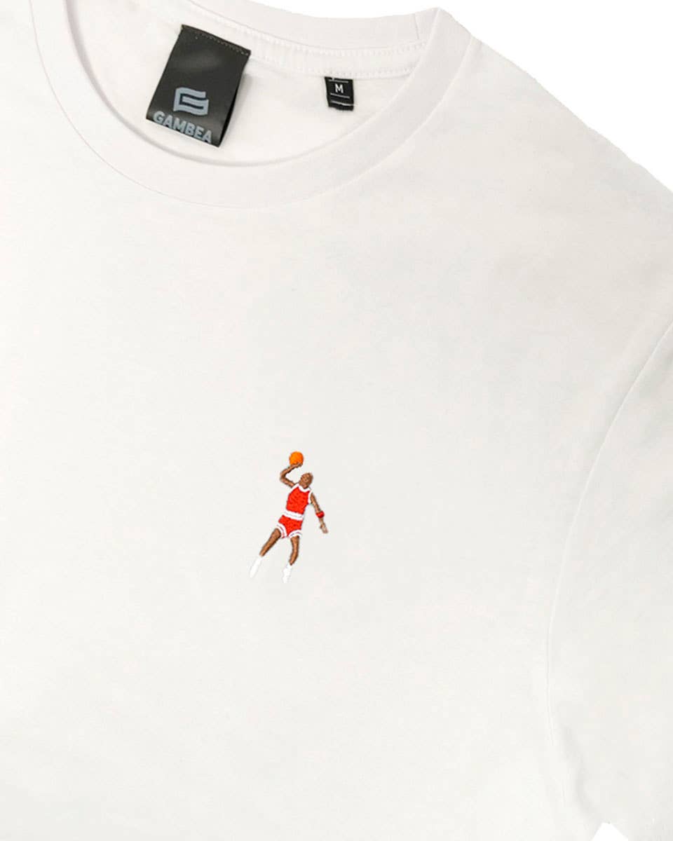 GAMBEA - Wholesale T-Shirt - Unisex - White Airplane T-shirt0