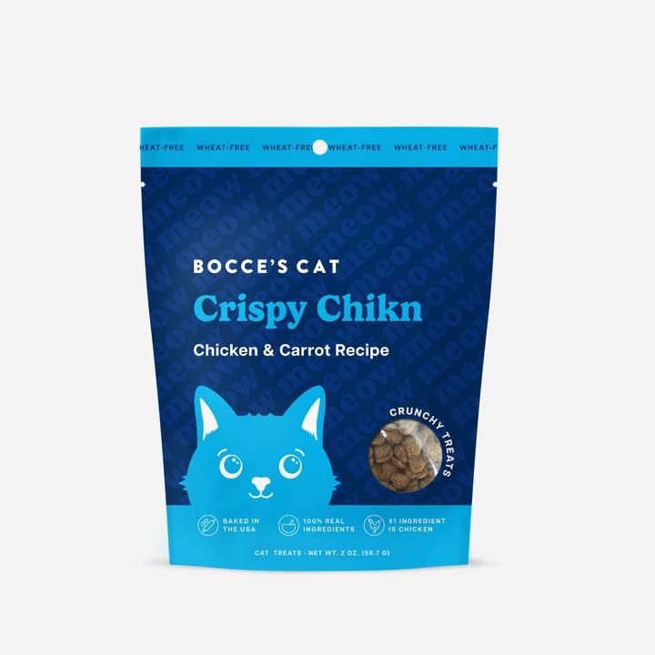 Bocce's Bakery - Wholesale Pet Treats - Cat - Crispy Chikn Crunchy Cat Treats