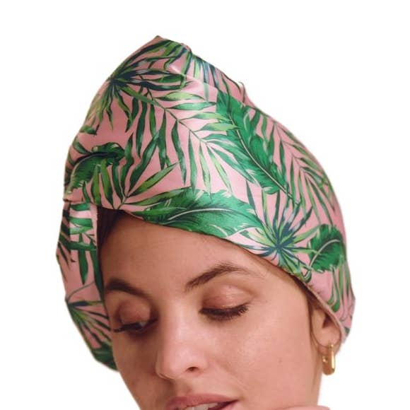 Sneldrogende Satijnen Haartulband - Palmprint voor wholesale door Smug