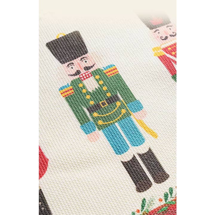 Fennco Styles - Wholesale Table Runner - Nutcracker Holiday Table Runner with Fringe