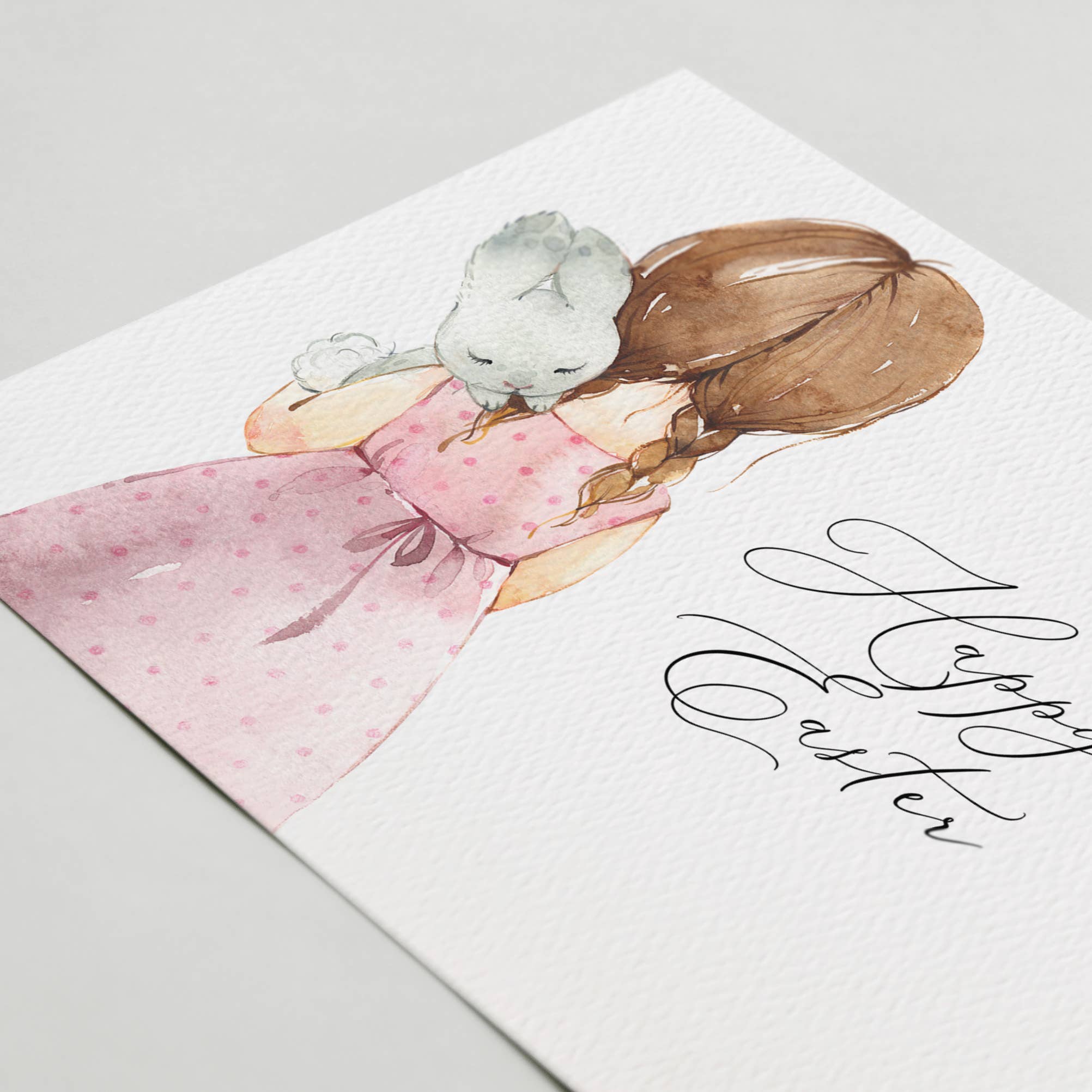 Blue Thistle - Wholesale Easter Card - Happy Easter Card, Cute Easter Bunny Card, Eco Friendly1