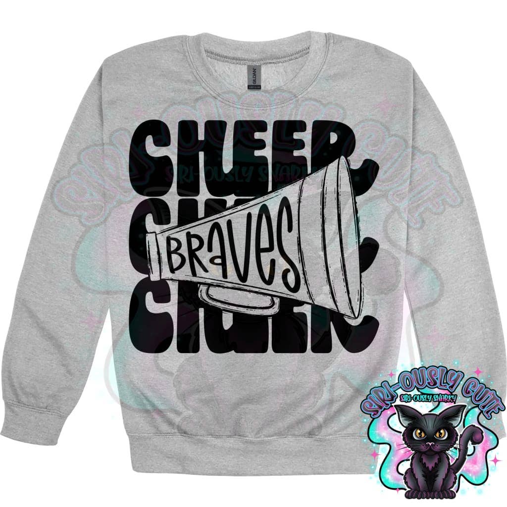 Siri-Ously Cute - Wholesale T-Shirt (Graphic) - Unisex - Stacked Mascots Braves0