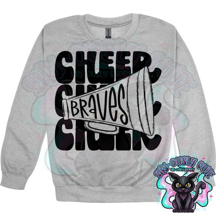 Siri-Ously Cute - Wholesale T-Shirt (Graphic) - Unisex - Stacked Mascots Braves