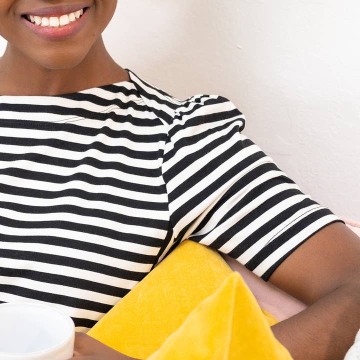 Lacson Ravello - Wholesale T-Shirt - Women's - Raya Tee- Stripe2