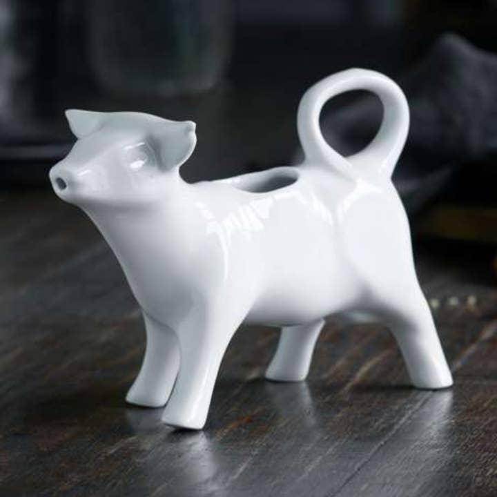 Crémier en forme de vache pour la vente par PILLIVUYT