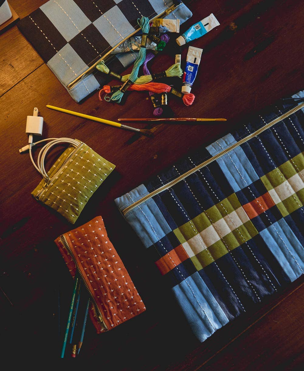 Anchal - Wholesale Pencil Case/Pouch - Cross-Stitch Pencil Case1