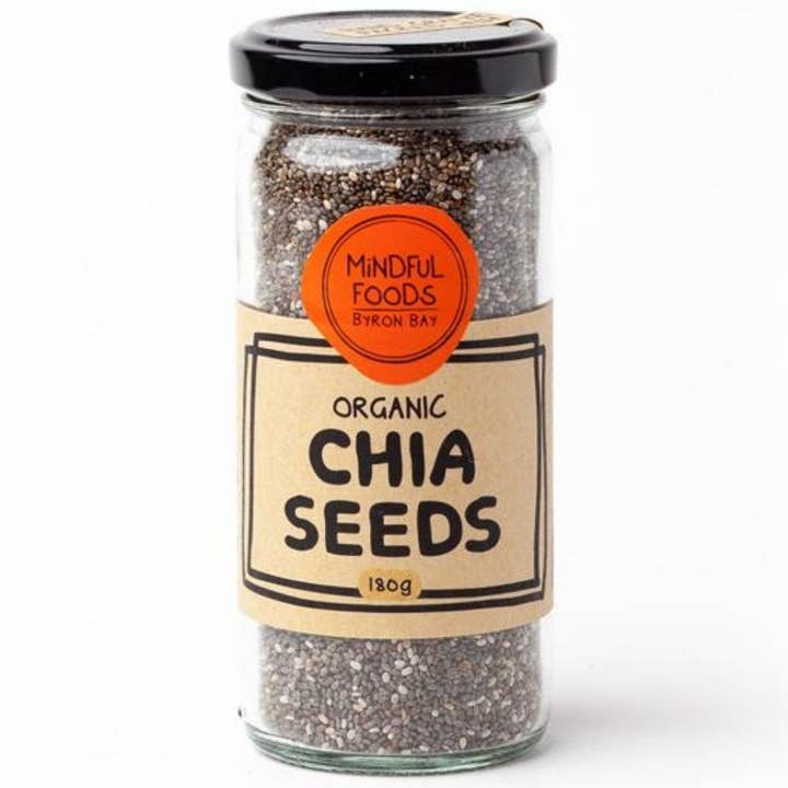 Chia Seeds - Organic - 175g Jar for wholesale by Mindful Foods