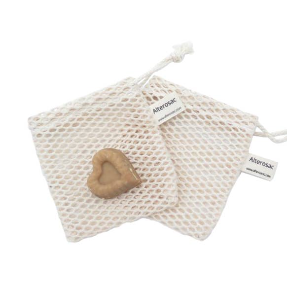 Mini filet pour chutes de cosmetique solide pour la vente par Francbio