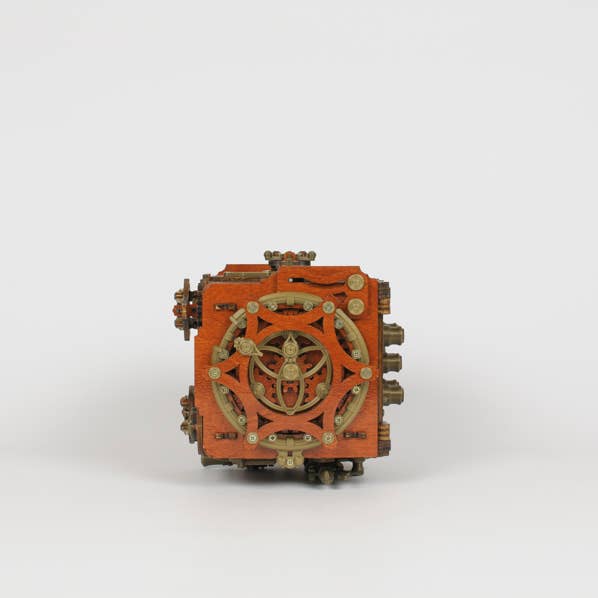 NKD Puzzle - Vente Kit de bricolage - La célèbre puzzle Boxe Steampunk en KIT "MECANIGMA"