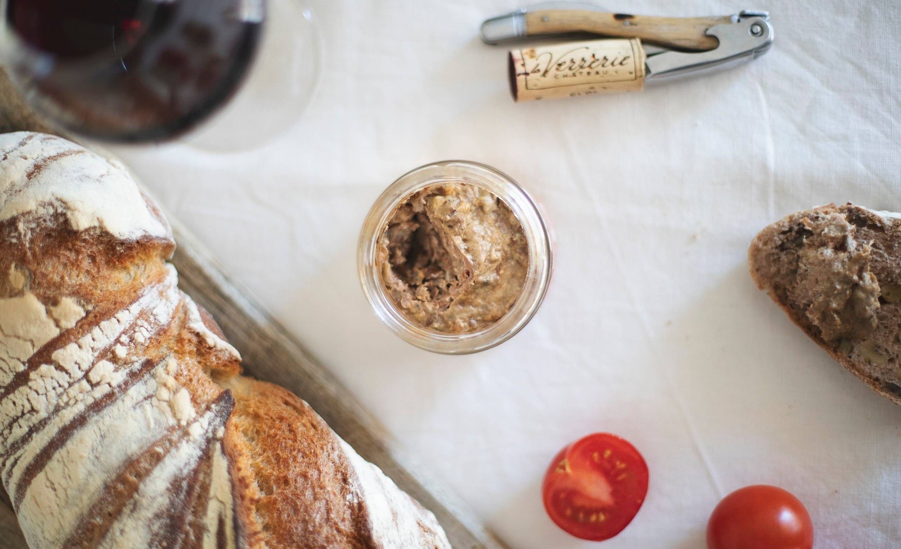 Le Sentier des Bergers - Vendita all'ingrosso Confettura - Terrina di cervo con olive DOP di Nyons - 130 g1