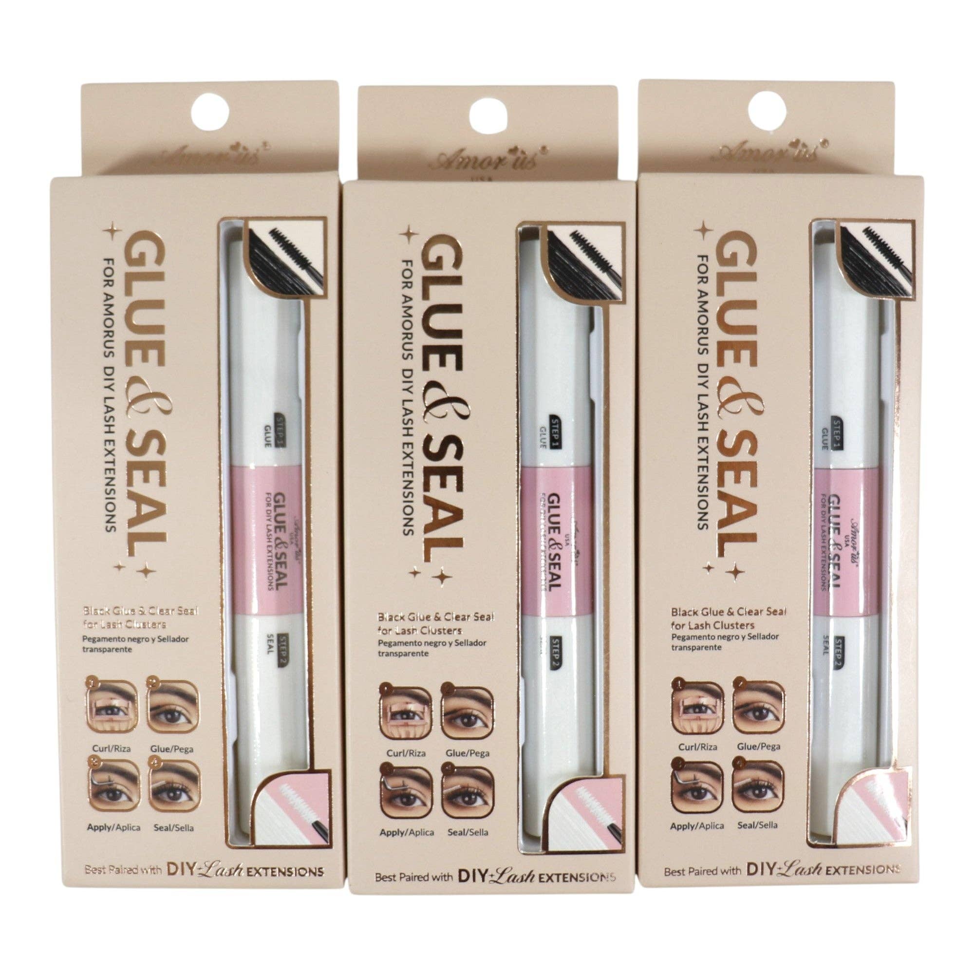 Assorted CO-Gnsd Eyelash Glue and Seal GS7740 (4PC) for wholesale on Faire4