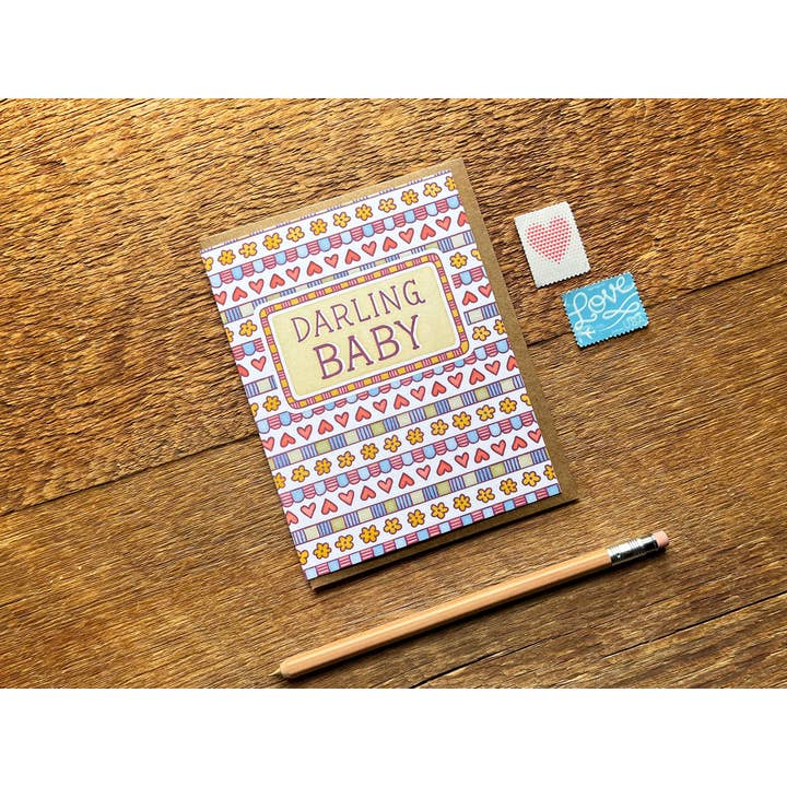 Noteworthy Paper & Press – wholesale Vardagliga hälsningskort – Älskling Baby Kort
