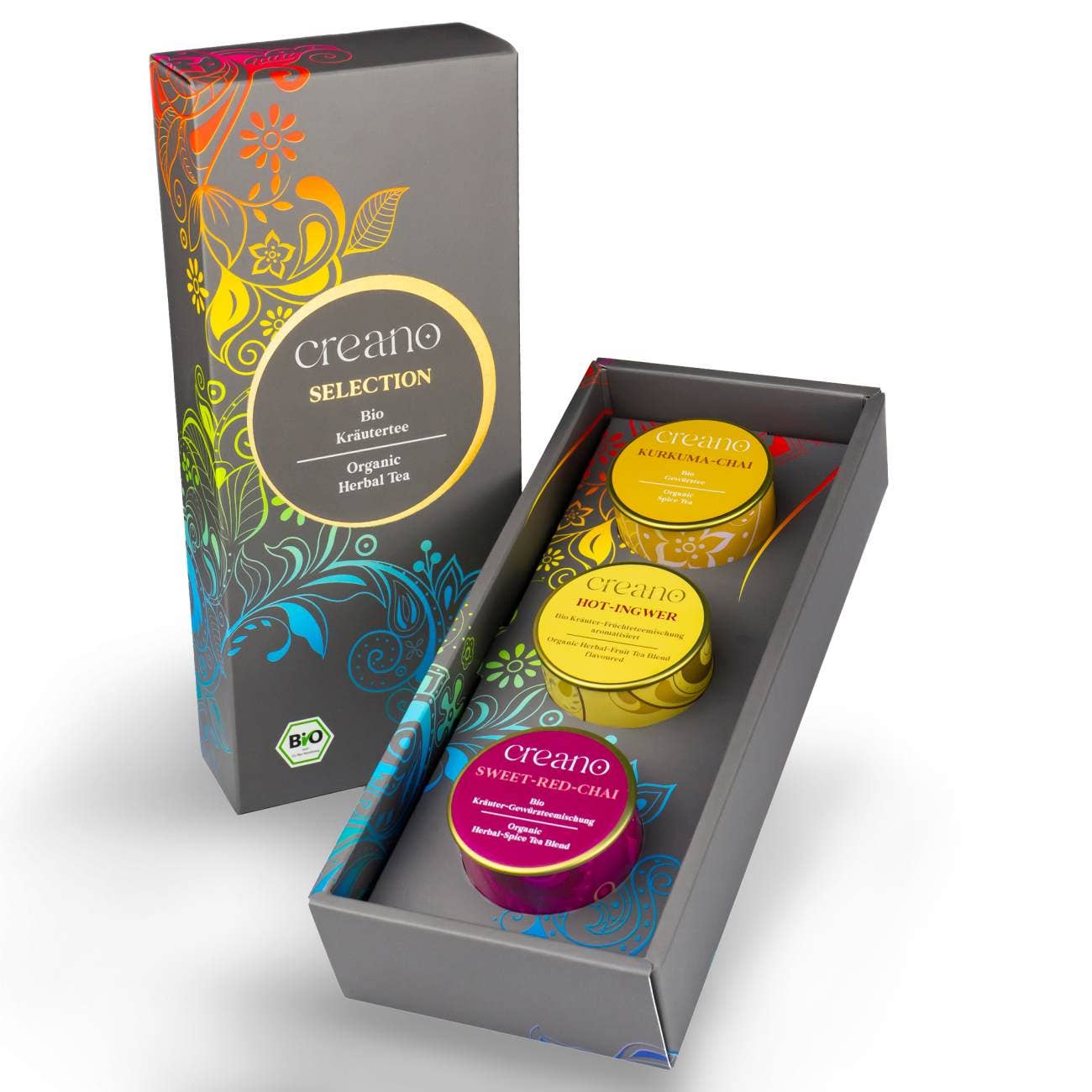Creano - Wholesale Tea Bags - 3rd Dose Grobschnitt BIO Herbal Tea “Spicy” Tea Mix Creano0