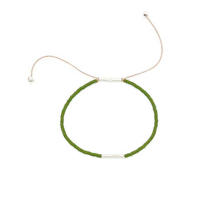 Pulsera Irena Plata de Ley / Elige Tu Color Personalizado para venta al por mayor de Son of a Sailor