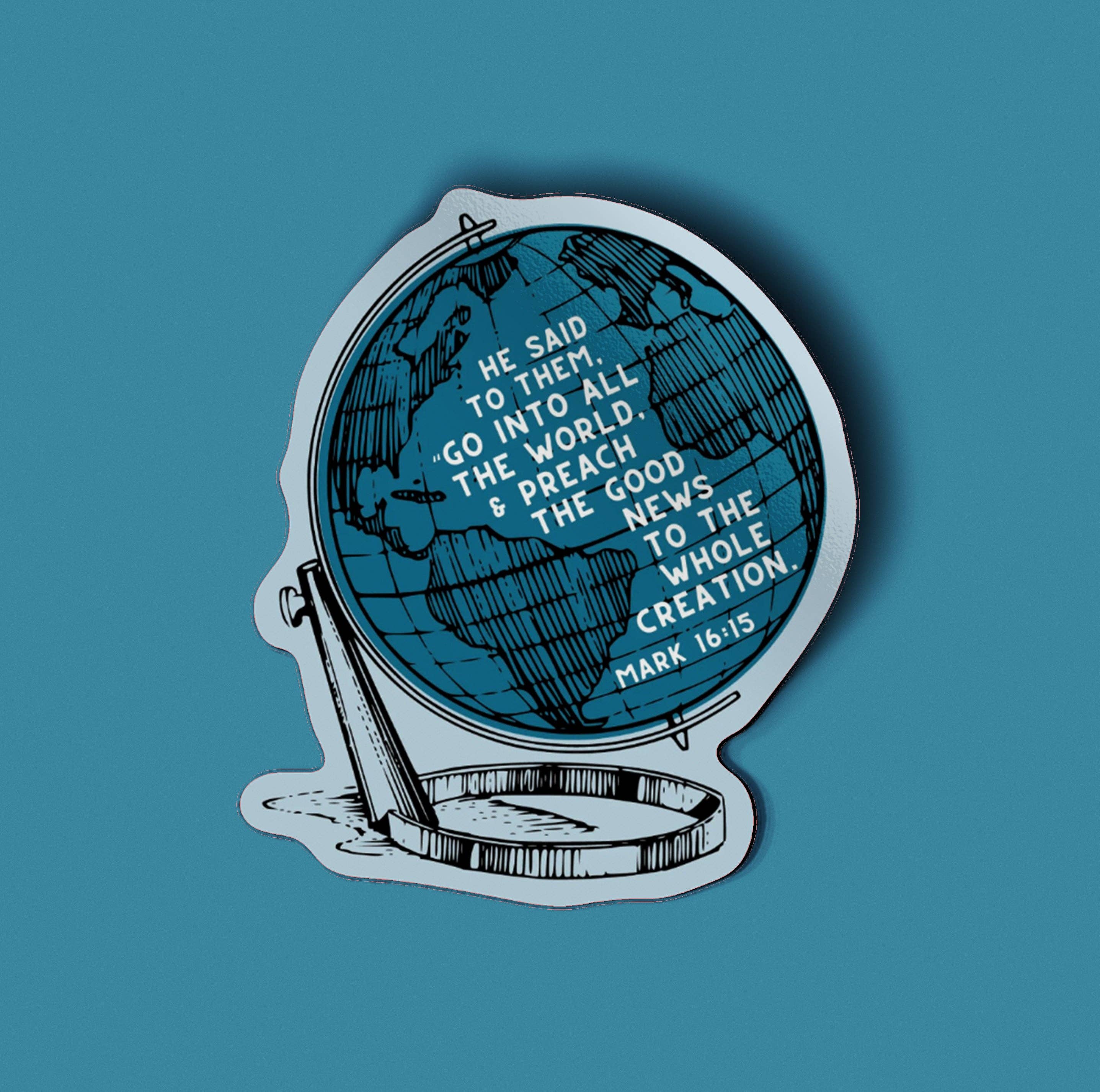 Pink Salt Riot - Venta al por mayor Pegatina - Adhesivo de vinilo Go Into All the World