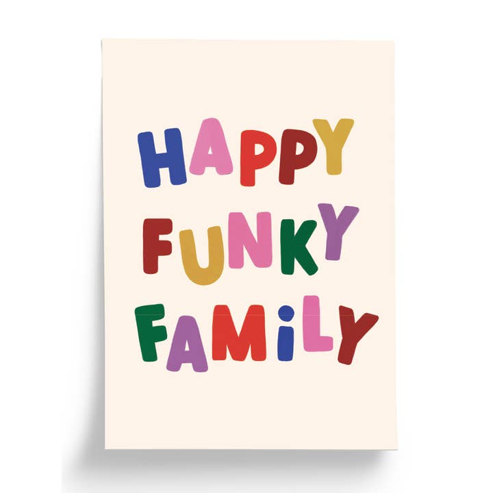 Taxi Brousse - Wholesale Poster - Art Print 30x40 cm – HAPPY FAMILY – Colorful illustration1