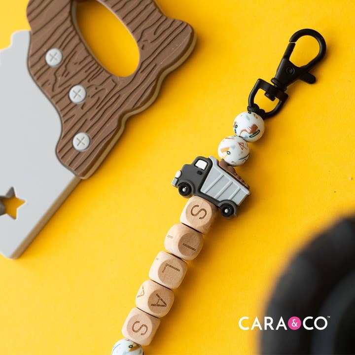 Cara & Co Silicone Craft Supply - Wholesale Craft Supplies - Alphabet Beech Wood Beads3