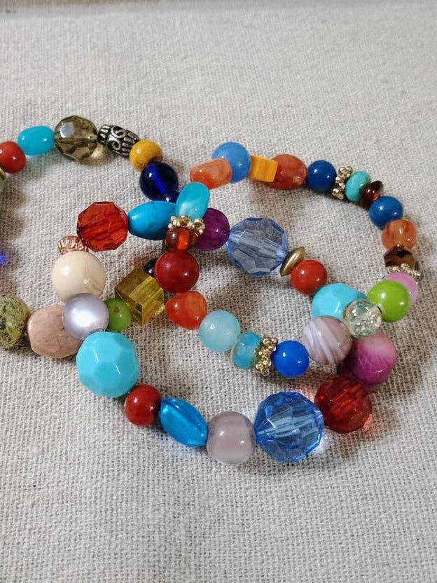 Conjunto de Pulseras Historia de Color para venta al por mayor de American Taina Crafts