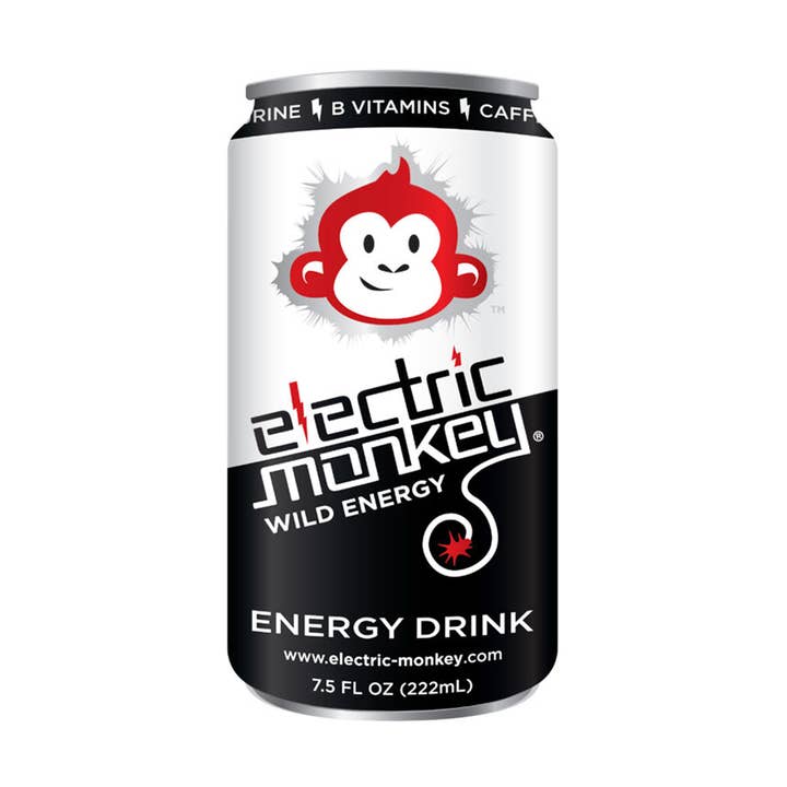 Electric Monkey 7.5oz Cans for wholesale by Electric Monkey