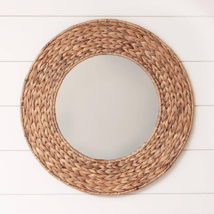 Audrey's Home & Gift - Wholesale Wall Mirror - Mirror - Round Hyacinth (PC)0