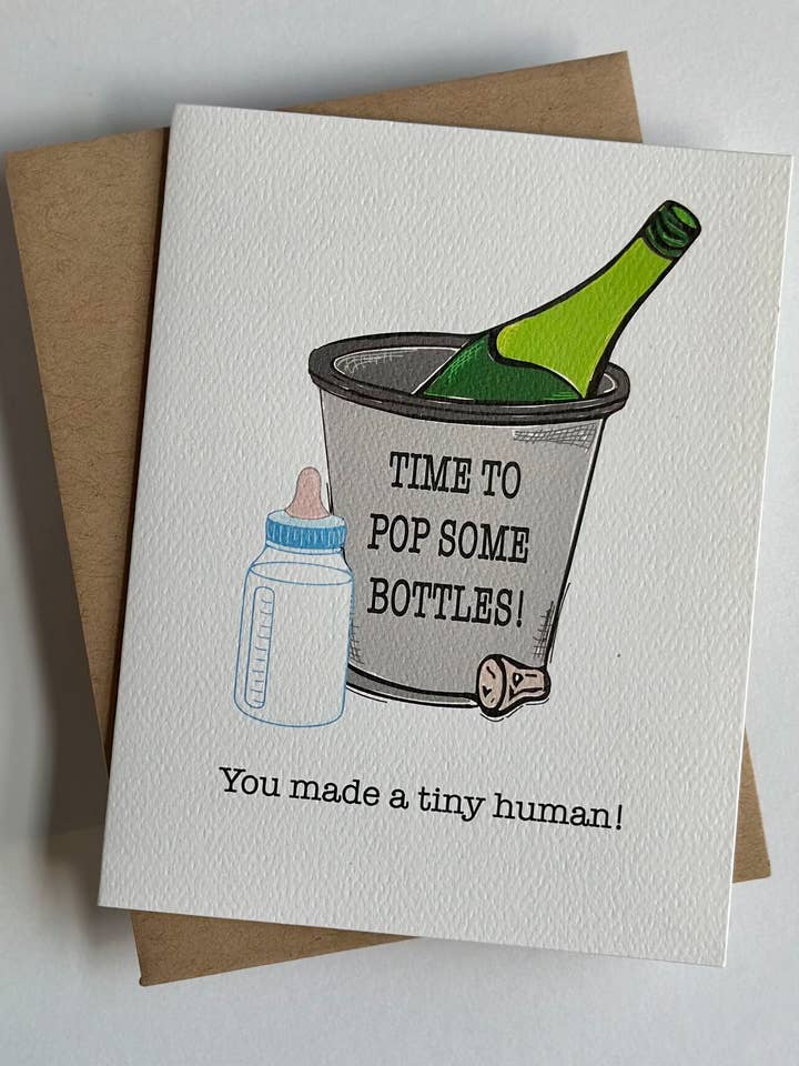 Doe wat flessen open, schat. voor wholesale door Wild Card Creations