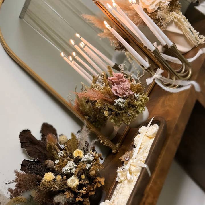 Agaboo Candle - Wholesale Novelty Candle - HUGE Flower Candle 28 oz -Dough Bowl Candle 19½" X 5½" X 2"3