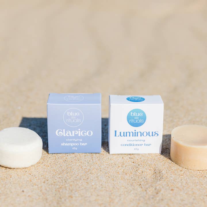 Shampooing rituel nettoyant et revitalisant pour la vente par Blue Rituals