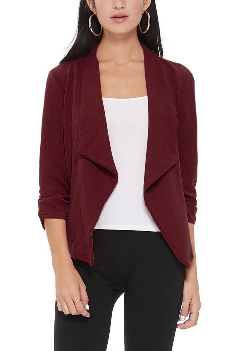MOA COLLECTION - Vente Blazer – femme - Veste Blazer Décontractée pour Femme - Silhouette Ajustée16