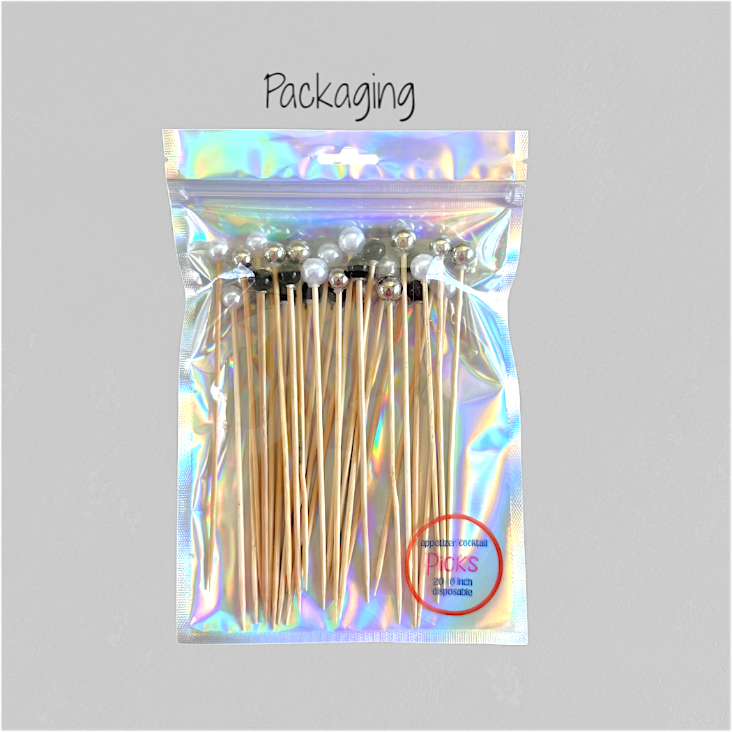 CJ Gift Goddess - Vente Piques à cocktail - Brochettes de 15 cm : Pics à apéritif/cocktail - Lot de 2010