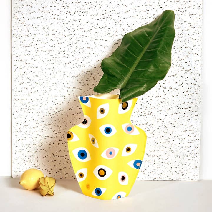 OCTAEVO Nazar Paper Vase, Flower Vase & Card Set for wholesale by 54 Celsius