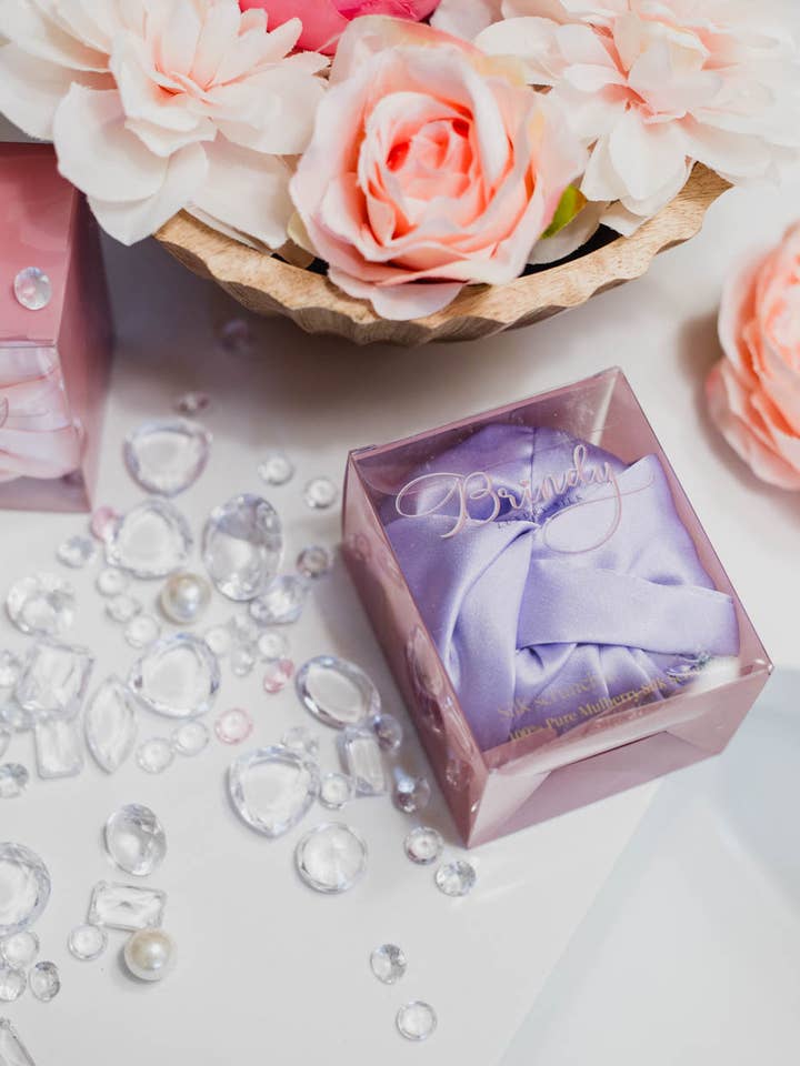 Bonnet in pura seta di gelso al 100% per la vendita all'ingrosso da parte di Brindy Luxury Silk