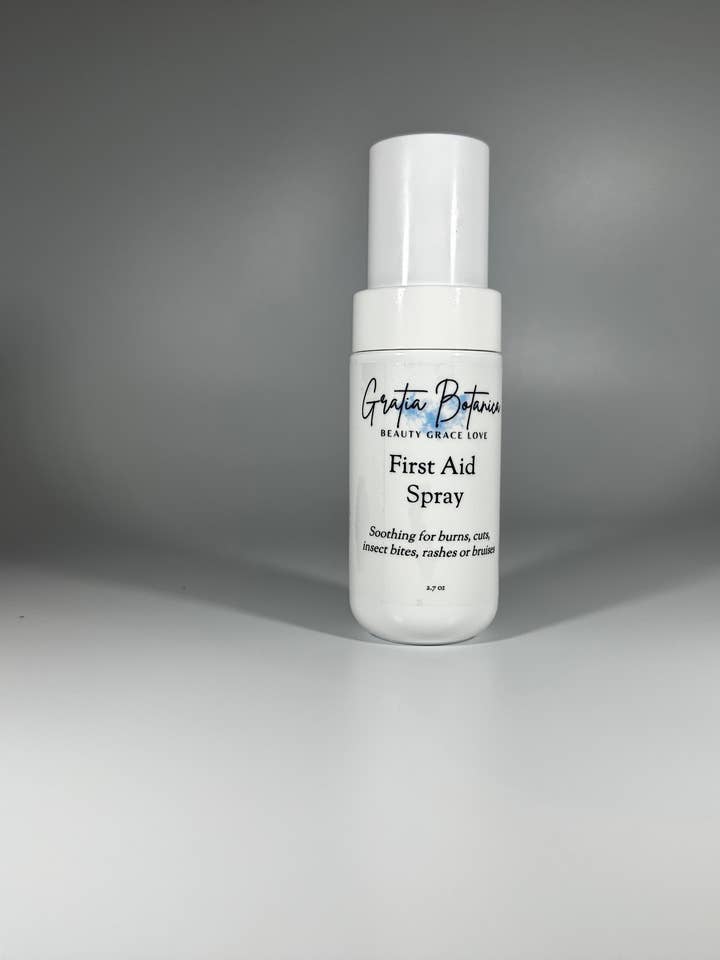 First Aid Spray for wholesale by Gratia Botanica