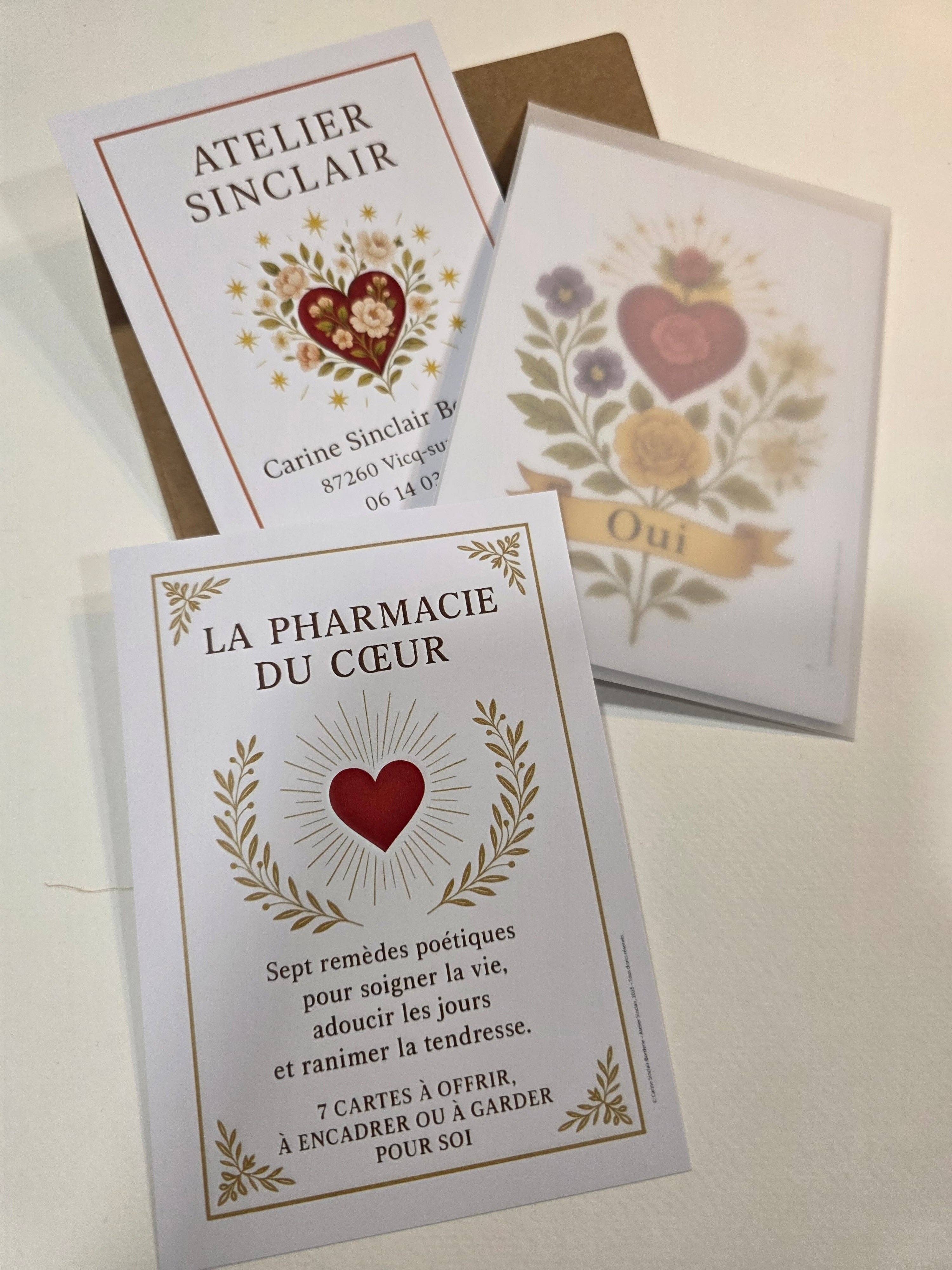 ATELIER SINCLAIR - Wholesale Love Card - The Heart Pharmacy1