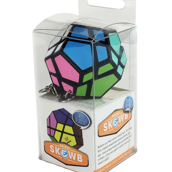 Project Genius - Vendita all'ingrosso Portachiavi - Unisex - Portachiavi Mini- Skewb di Meffert *PREZZO RIDOTTO*1