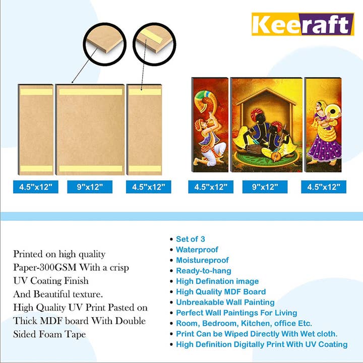 Buddha Ayurveda - Wholesale Painting/Drawing - Historical Digital Rajasthani Painting For Halloween10