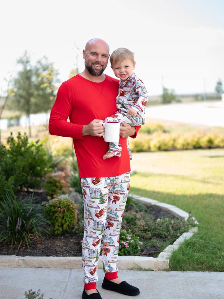 Maglia Girocollo da Adulto - Rosso per la vendita all'ingrosso da parte di Riley & Rett