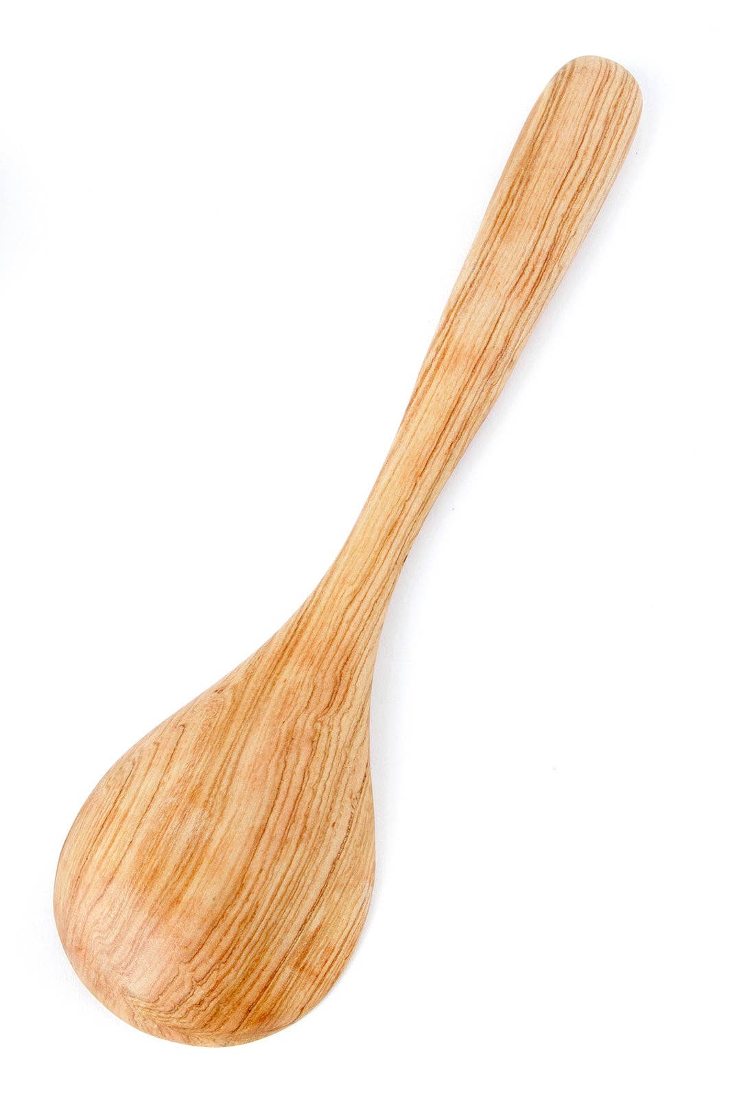 Swahili | AFRICAN MODERN - Wholesale Kitchen Spoon - Contoured Wild Olive Wood Cooking Spoon1