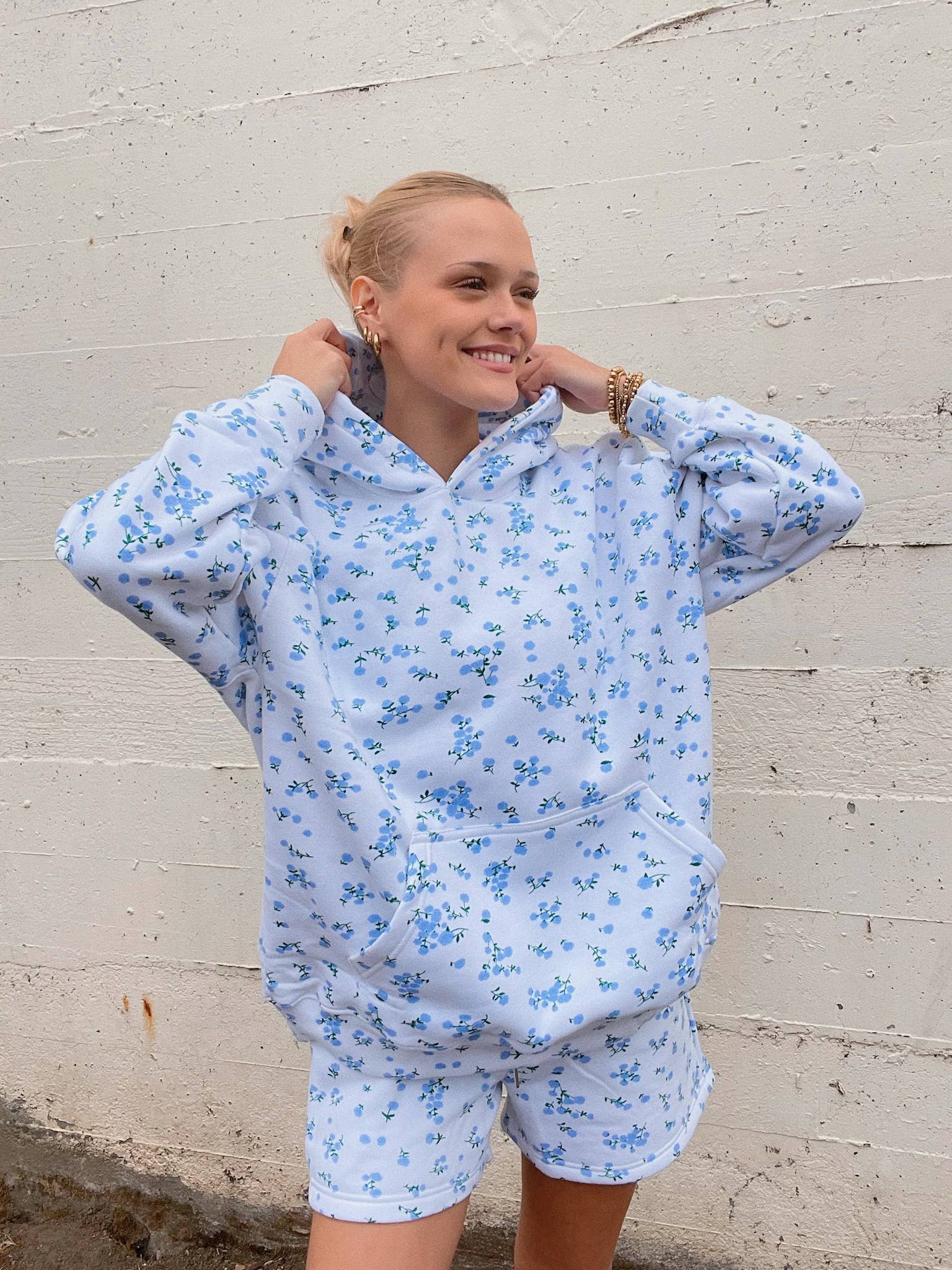 Wholesale floral hoodie for your store