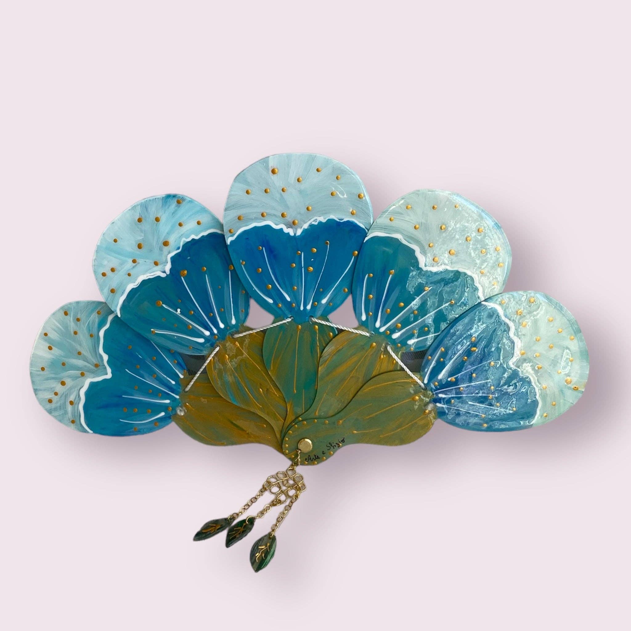 Arte e sfizio - Wholesale Handheld Folding Fan - plexiglass fan3