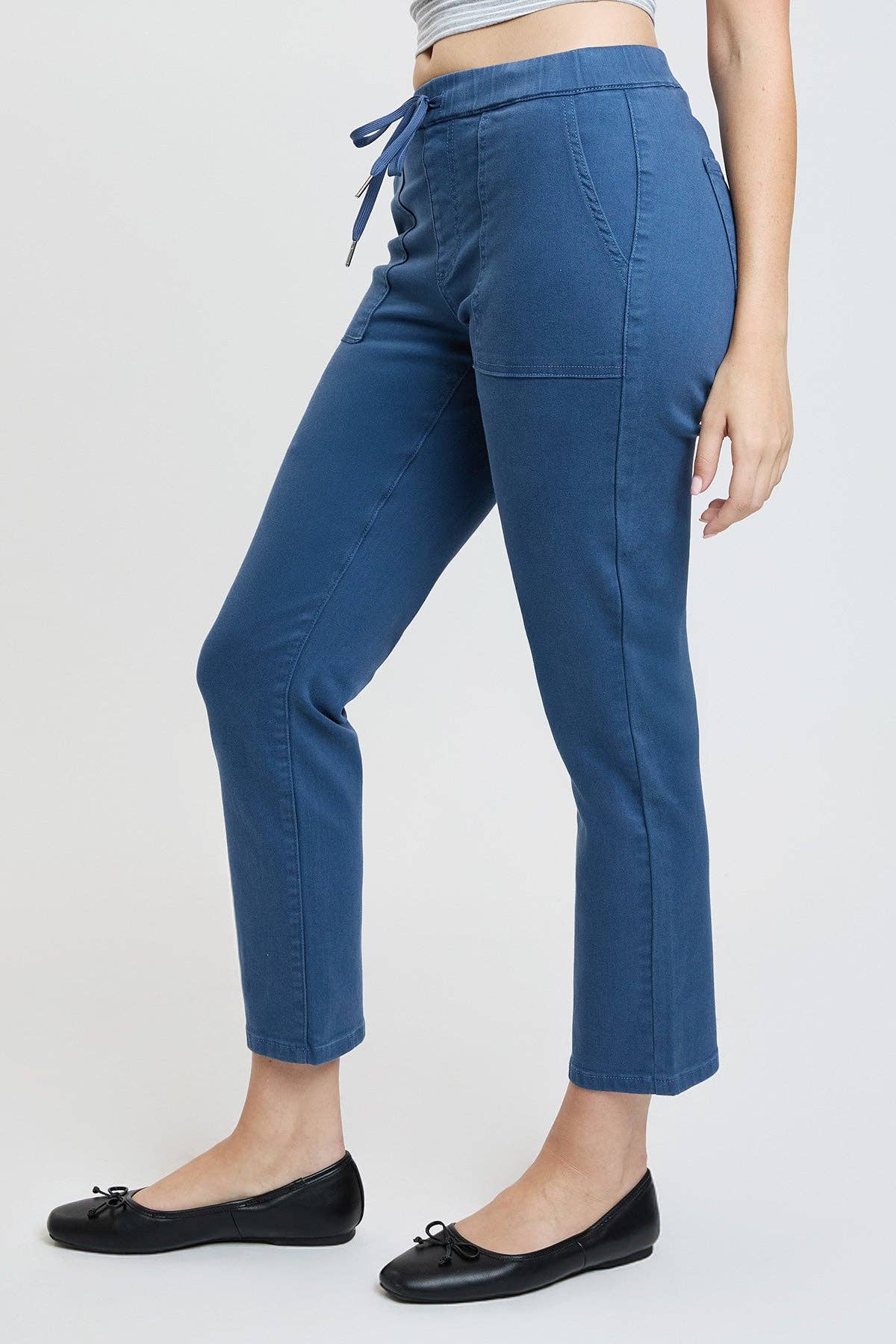 YMI - Wholesale Lounge Sweatpants/Joggers - Women's - High Rise Pull On Straight Leg Jogger- P0526071