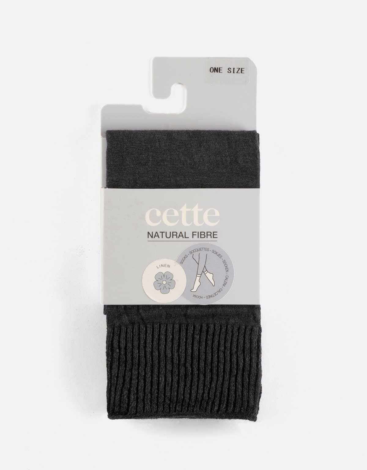 Cette - Wholesale Socks - Women's - Linen Socks without Elastic Band, Women Socks, Natural Fibre2