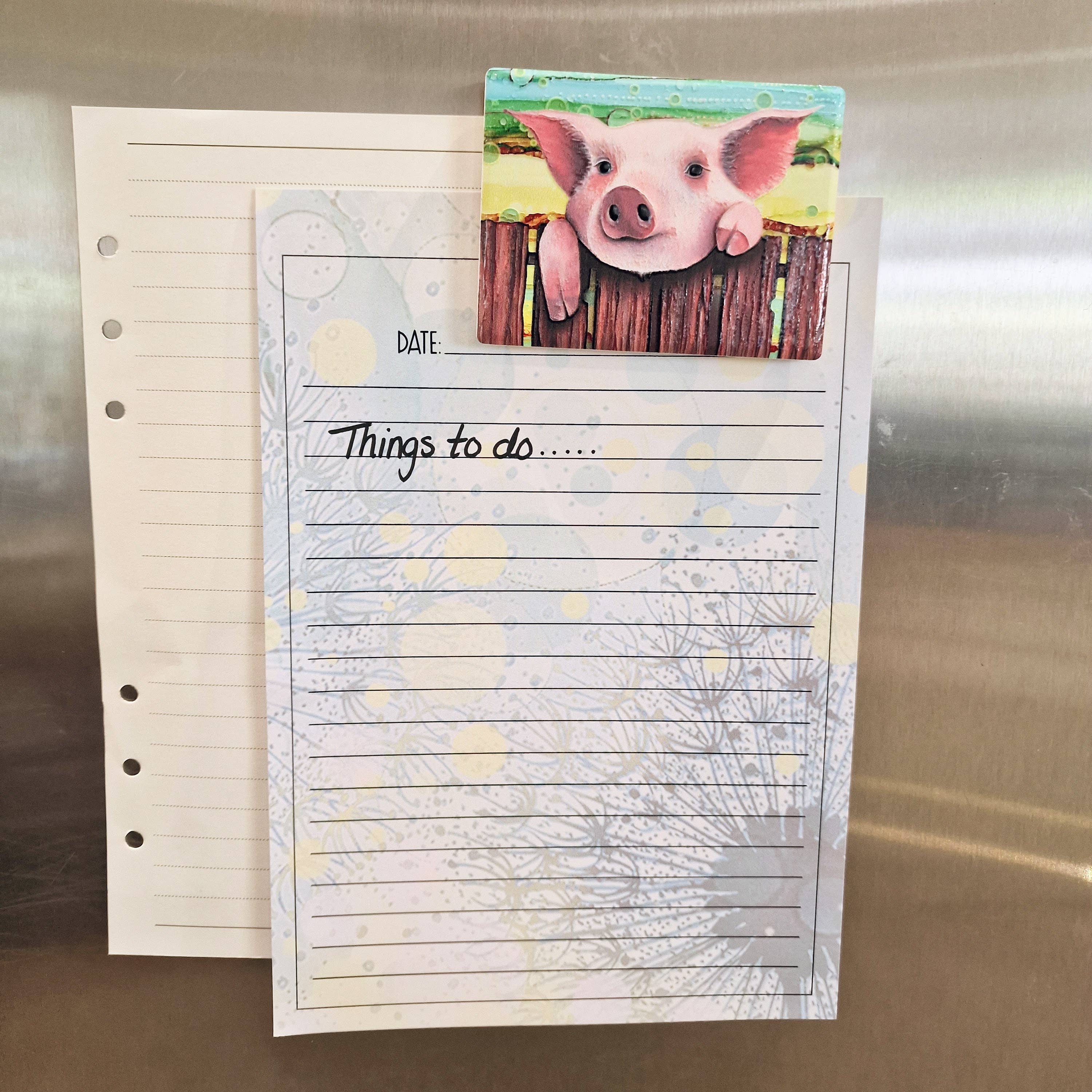 By Jo Crafts – wholesale Magnet – 02-MG Pig Magnet3