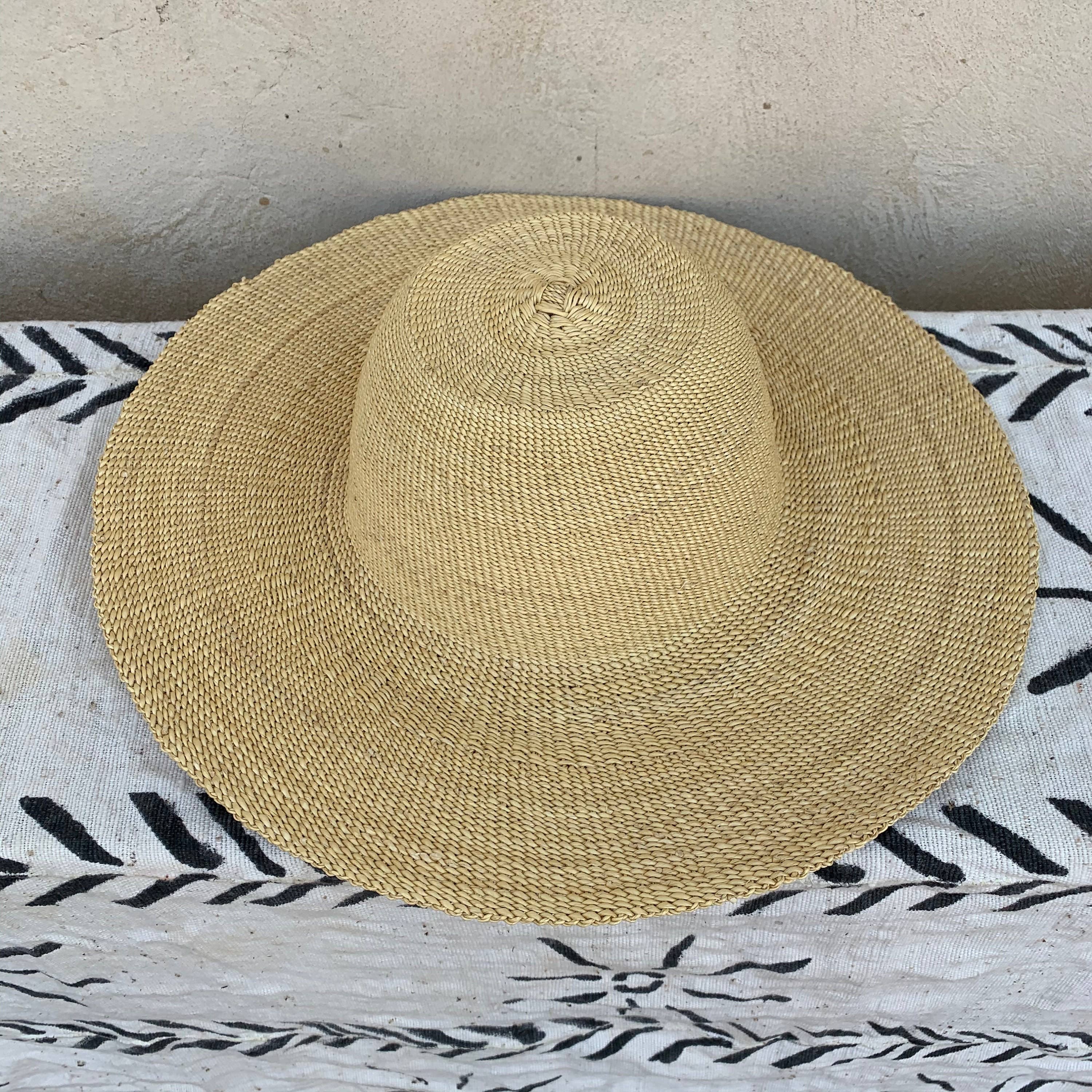 ARA BOLGA BASKETS LLC - Wholesale Straw Hat - Women's - Bolga/Ghana Hat / Handmade Hat2