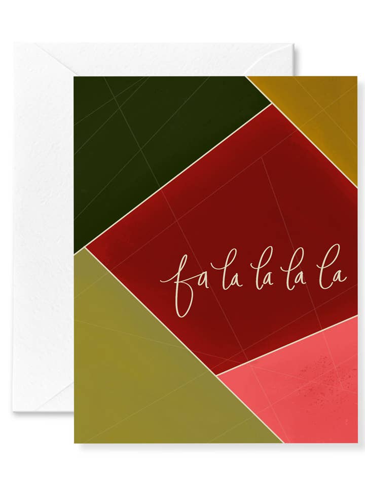 Geometriskt semesterkort för wholesale av Announce Divinely